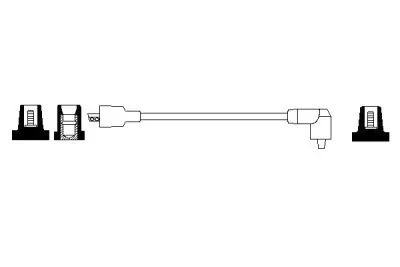 Certificado Cable de encendido BOSCH 0 986 356 092